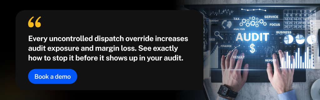 Audit Exposure from Dispatch Overrides: The Hidden Risk in Downstream Fuel Operations 1 dispatch override increases audit exposure