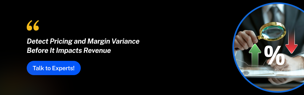 Global Real-time Commercial Control: Detecting Pricing and Margin Variance Before It Escalates 2 pricing analytics platforms