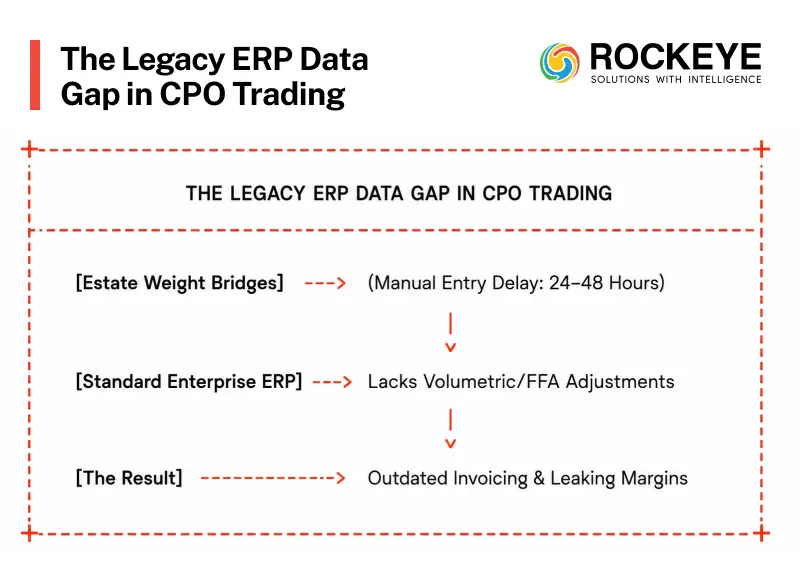 How Digital Sales & Distribution Software Improves CPO Trading Margins 4 ERP Data Gap In CPO Trading