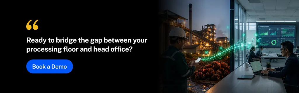 What is WhatsApp MCP and How Does it Help Palm Oil ERP? 2 Gap between processing floor and head office